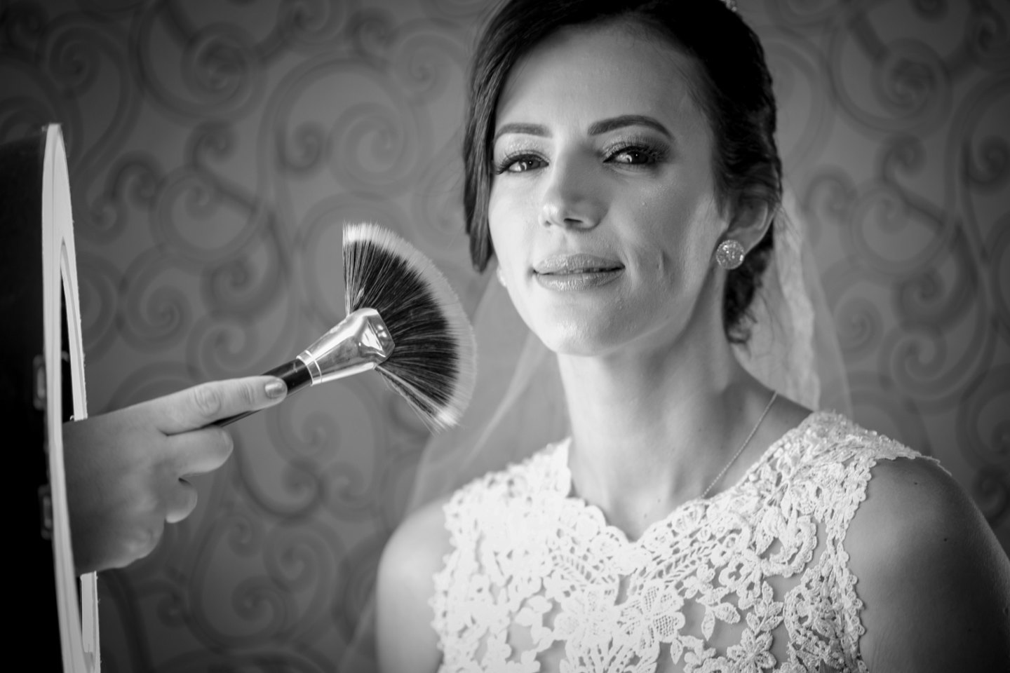 Maquiagem e cabelo o dia da noiva